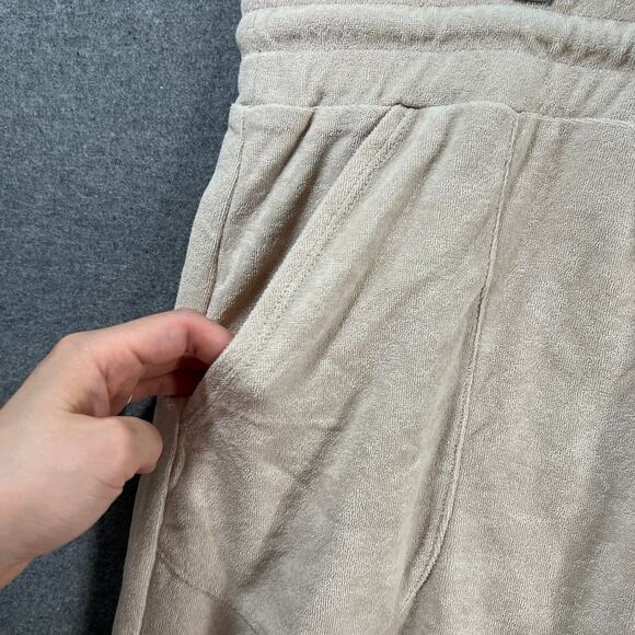 Belle Beach by Kim Gravel Poolside Terry Maxi Skirt Sand Size Extra Large - Picture 9 of 9